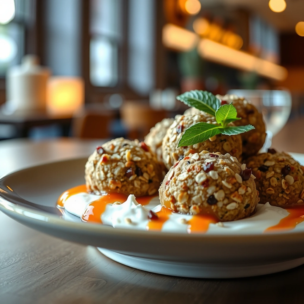 Texture Ratios - protein balls recipe oats