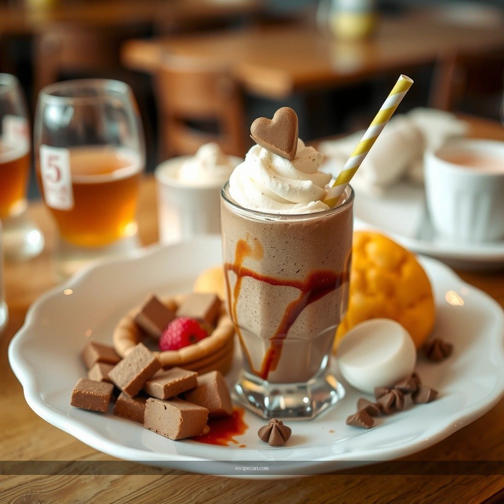 Texture Tips - chocolate milkshake without ice cream recipe