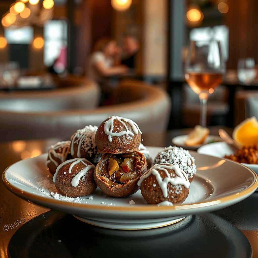 Texture Tips - date energy balls recipe