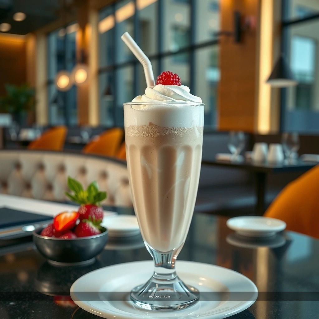 Thick Creamy Texture - milkshake from ice cream recipe