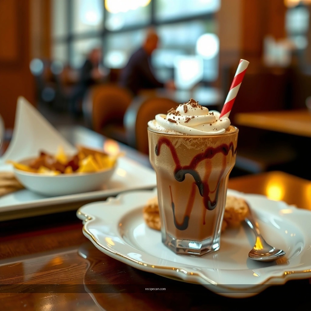 Thickness - recipe for chocolate malted milkshake