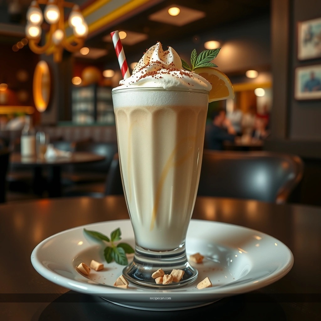 Thickness - recipe for malted milkshake