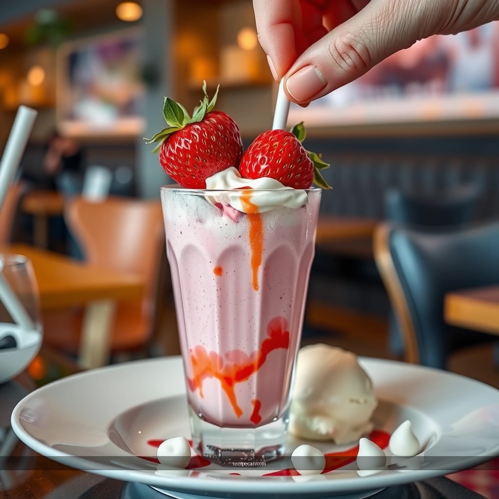 Thickness - strawberry milkshake recipe with ice cream