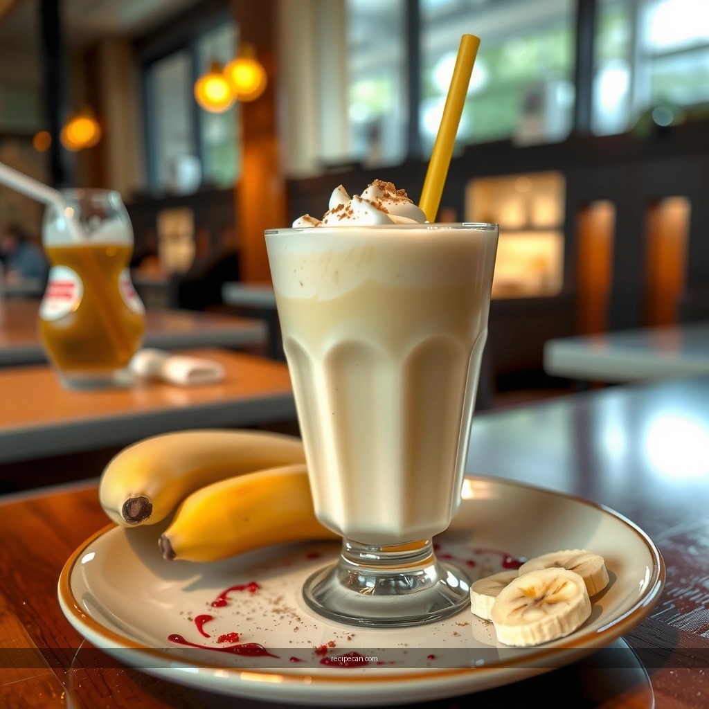 Thickness - banana milkshake recipe