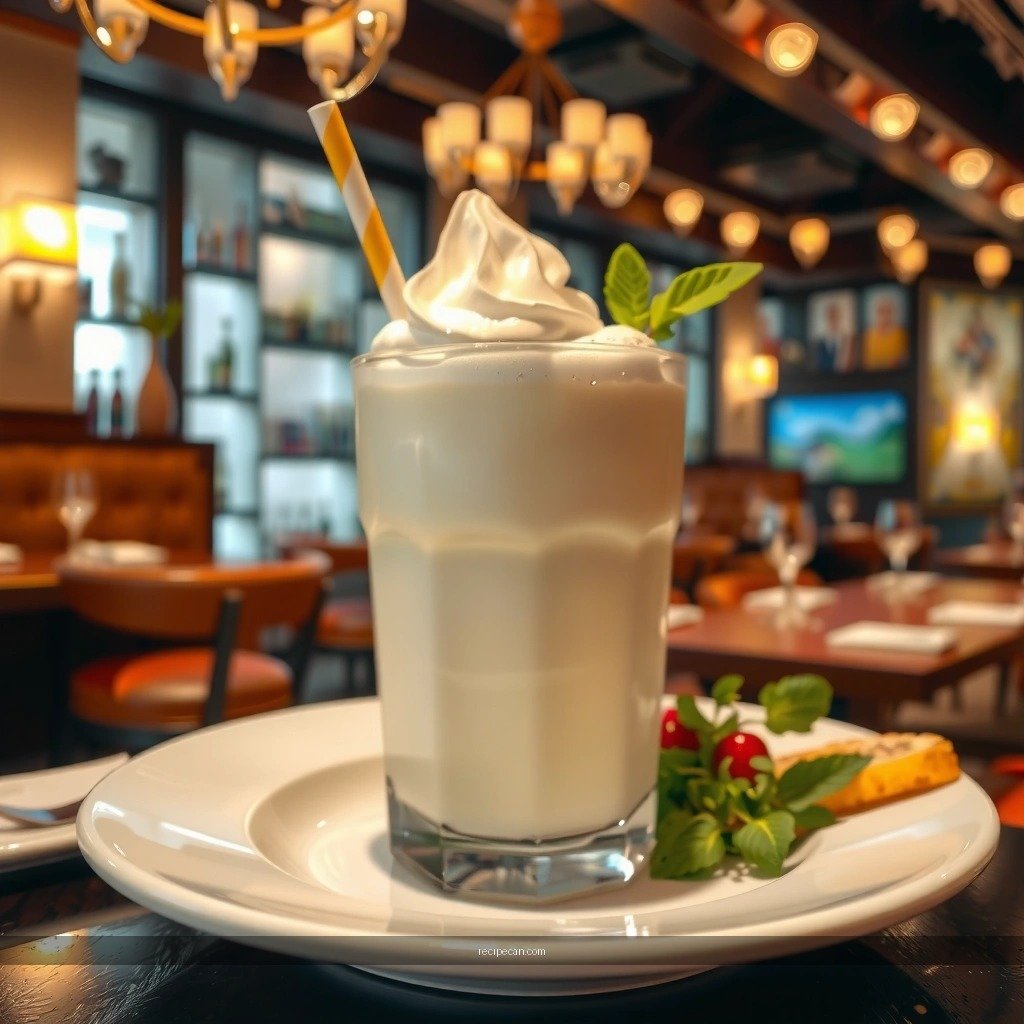 Thickness - non ice cream milkshake recipe