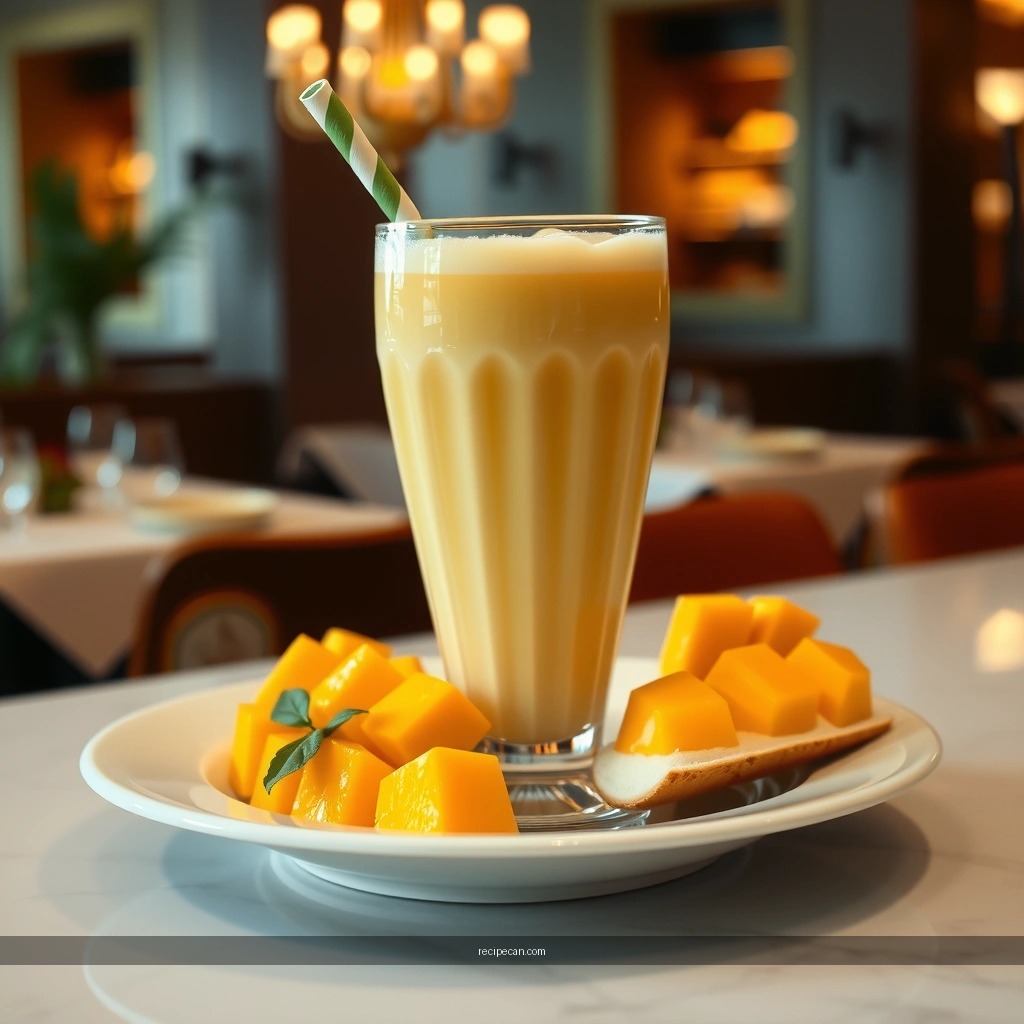 Thickness - milkshake mango recipe