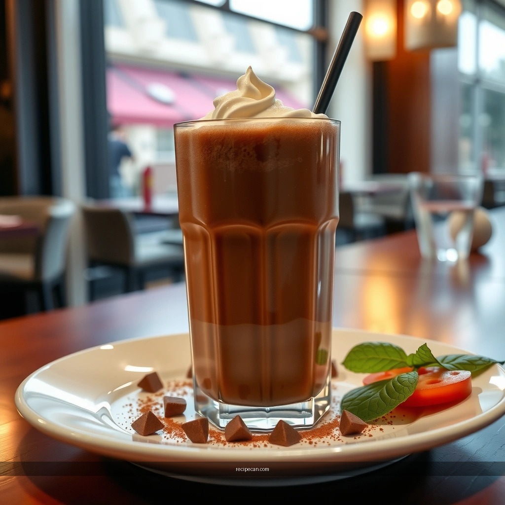 Thickness - basic chocolate milkshake recipe