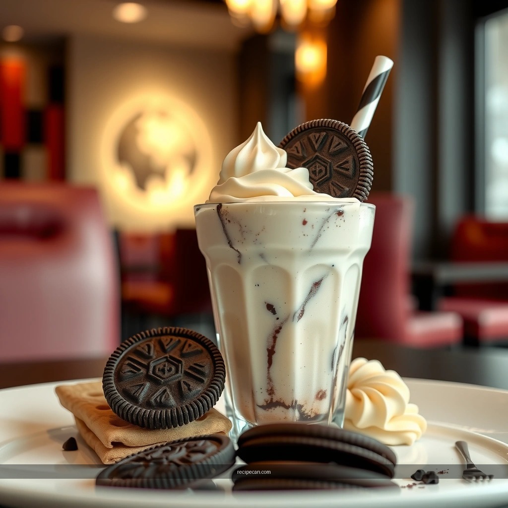 Thickness - cookies n cream milkshake recipe