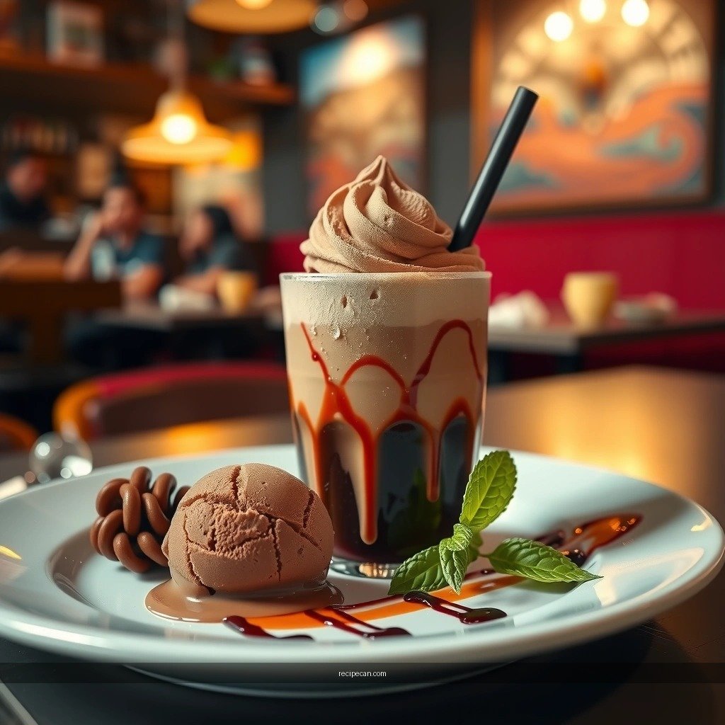 Thickness and Sweetness - recipe for chocolate milkshake with chocolate ice cream