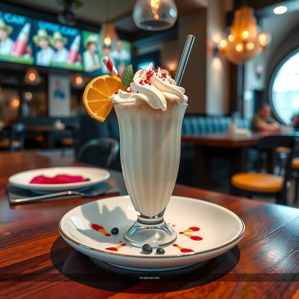 Thickness and Texture - milkshake recipe no ice cream