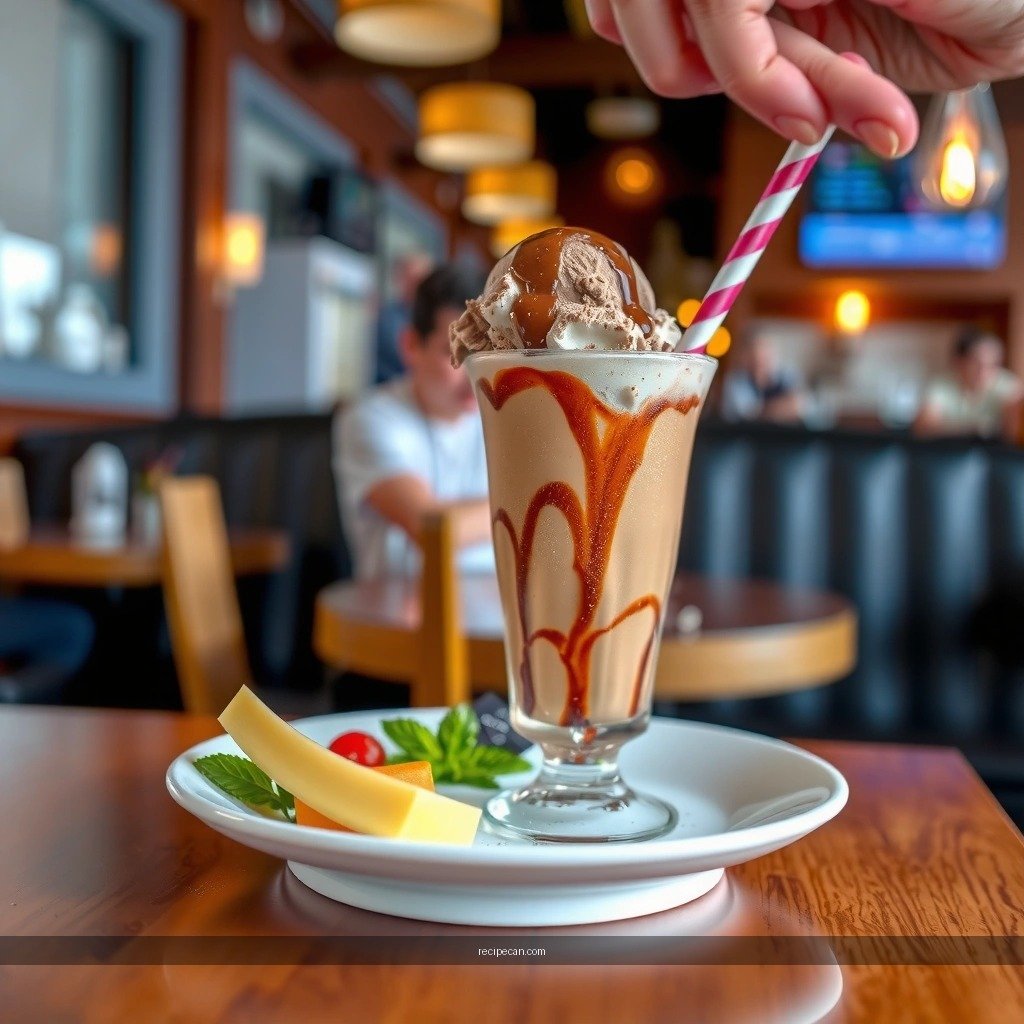 Thickness and Texture - chocolate milkshake with chocolate ice cream recipe