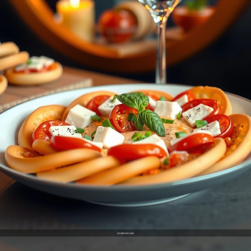 Three Cheeses - three cheese tomato bruschetta dip recipe