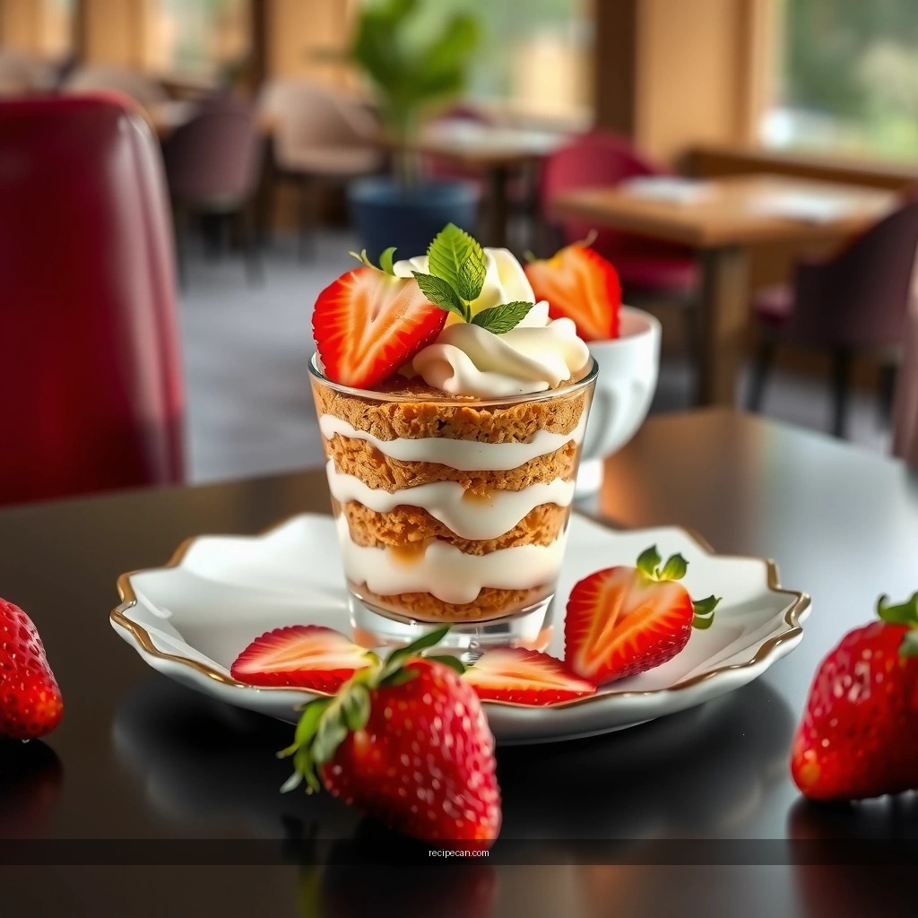 Tiramisu Cream - tiramisu recipe with strawberries