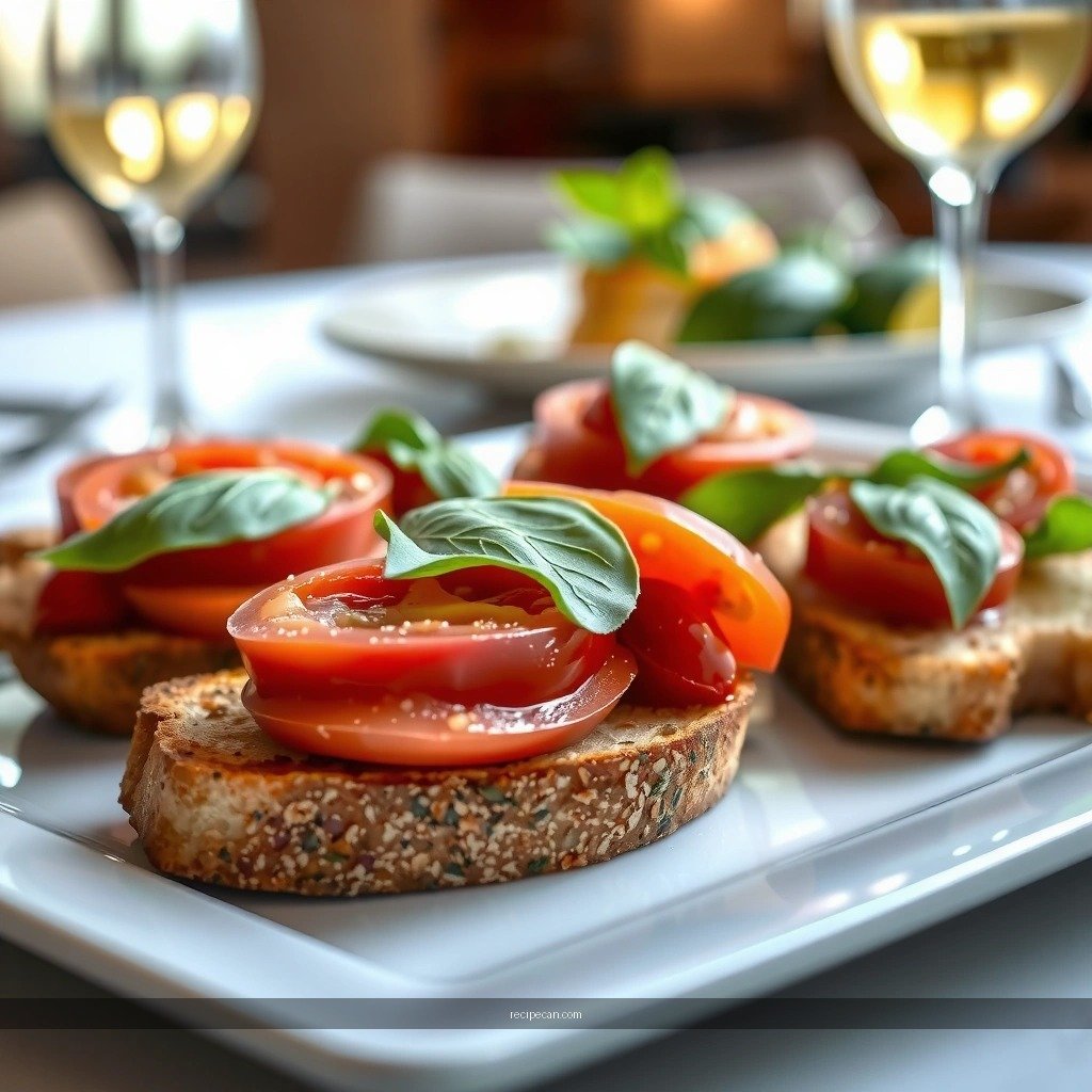 Toast - bruschetta appetizer recipe