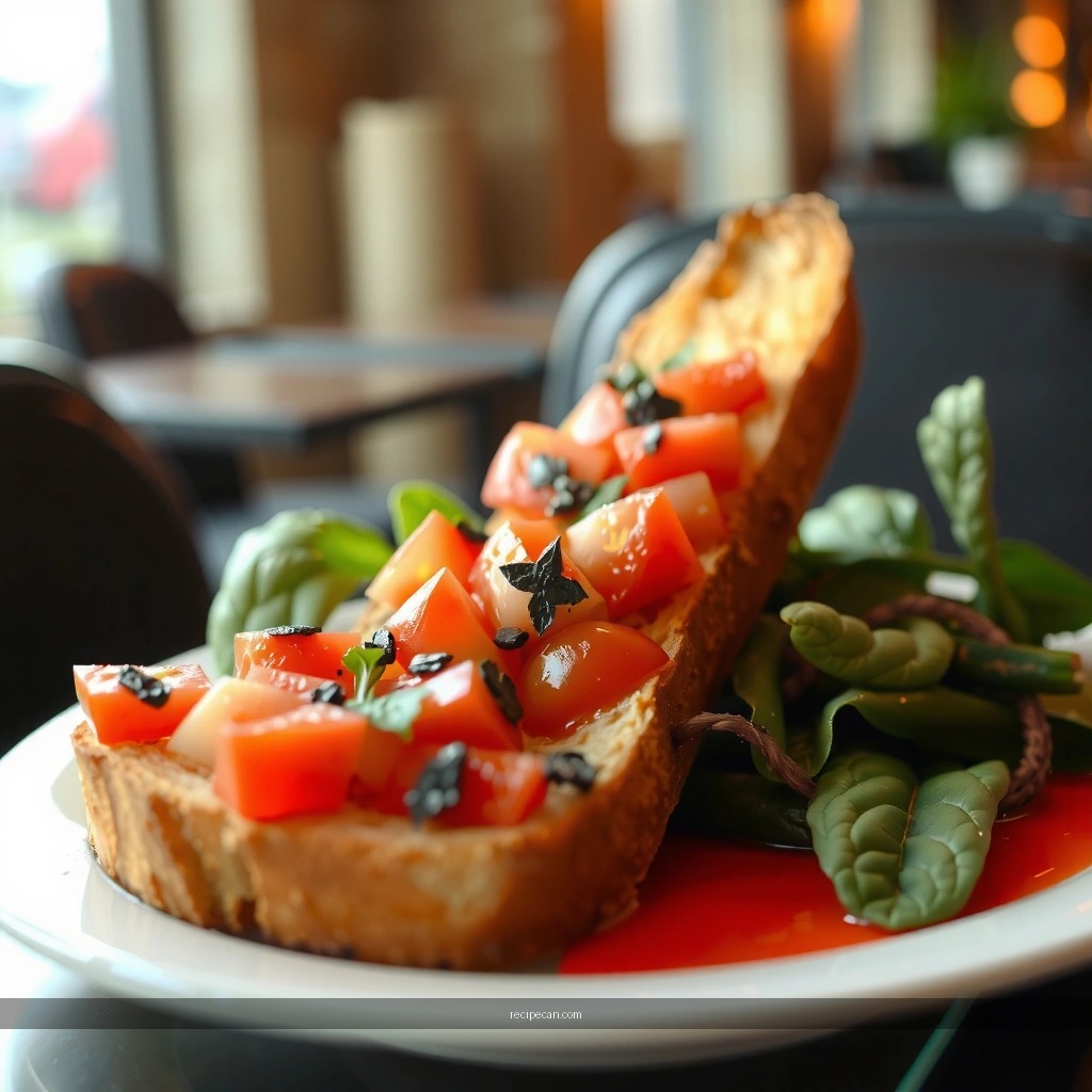 Toast and Rub the Bread - bruschetta original recipe