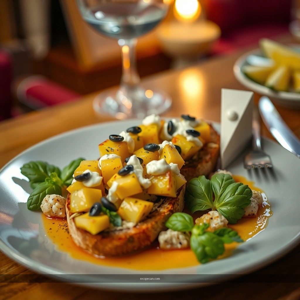 Toast the Bread - recipe for artichoke bruschetta
