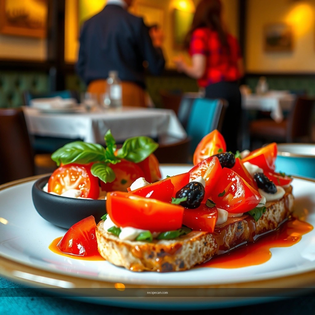 Toast the Bread - vegan bruschetta recipe