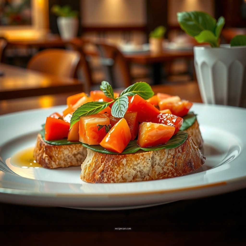 Toast the Bread - homemade bruschetta recipe