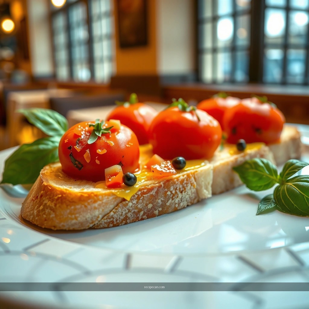 Toast the Bread - canned tomato bruschetta recipe