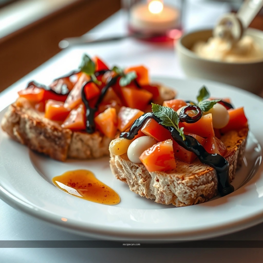 Toast the Bread - bruschetta recipe balsamic
