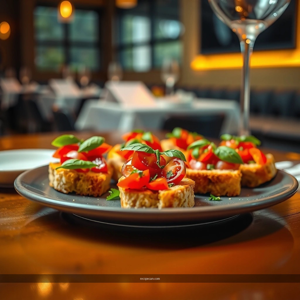 Toasted Base - bruschetta recipe italian