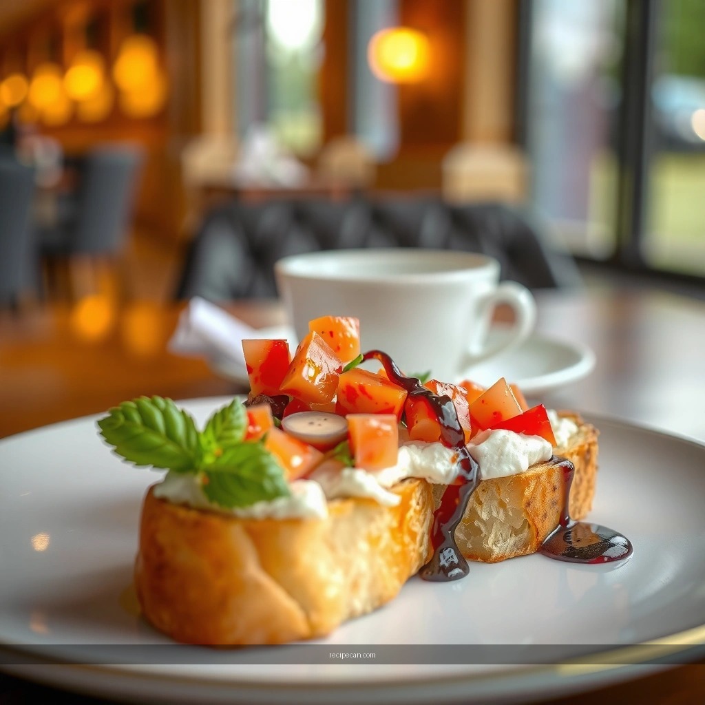 Toasting - bruschetta recipe balsamic vinegar