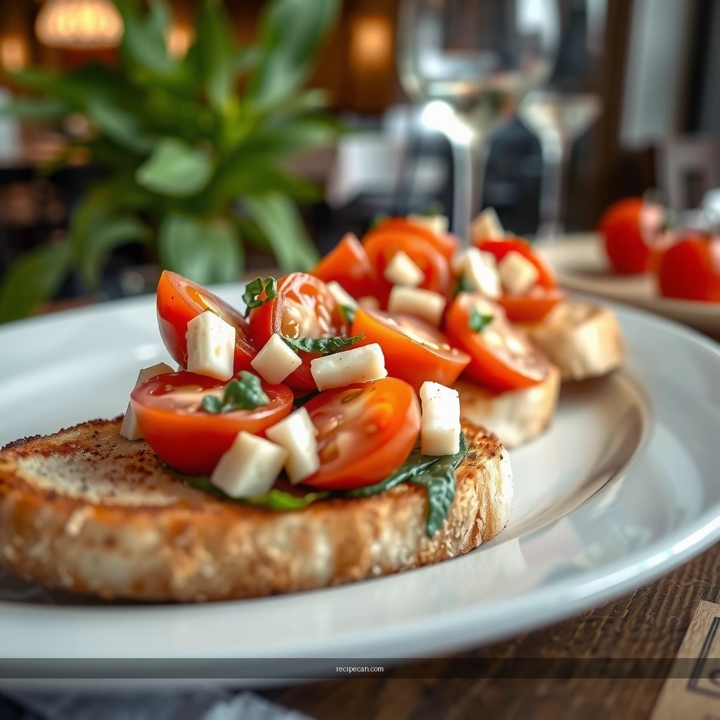 Toasting Bread - tomato bruschetta recipe