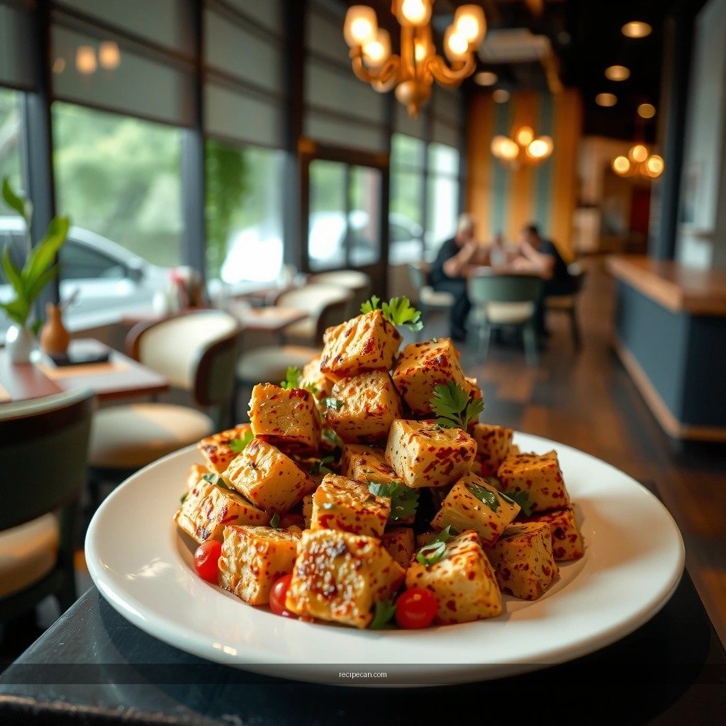 Tofu - air fryer crumbled tofu recipe