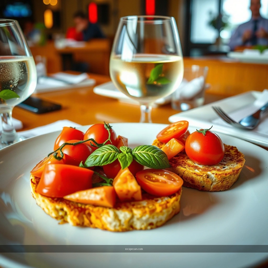 Tomato and Basil Bruschetta - tomato and basil bruschetta recipe