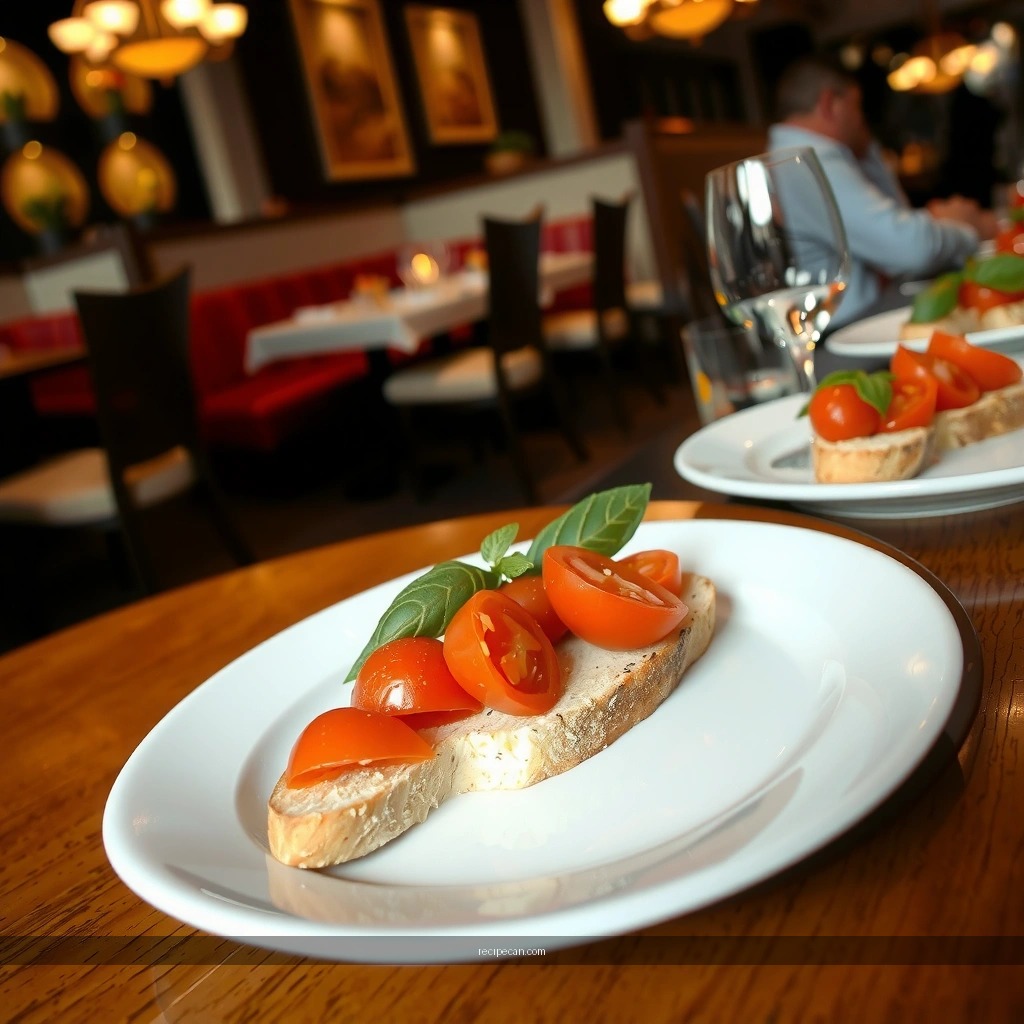 Tomato Basil Bruschetta - best bruschetta recipes