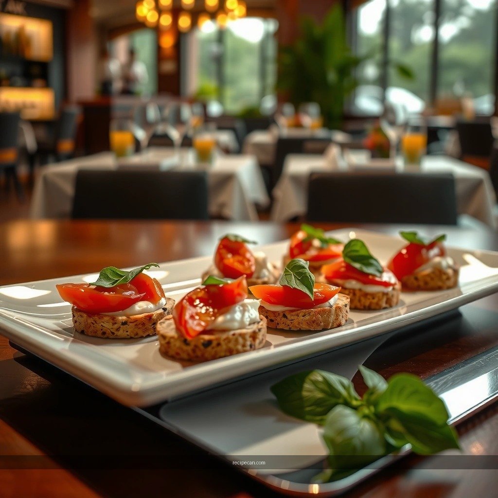 Tomato Basil Bruschetta - recipes for bruschetta appetizers