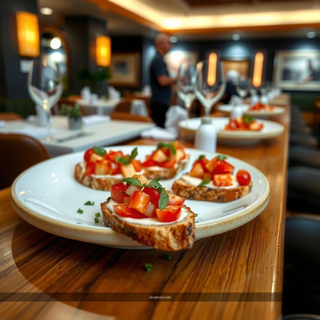 Tomato Basil Bruschetta - simple bruschetta recipes
