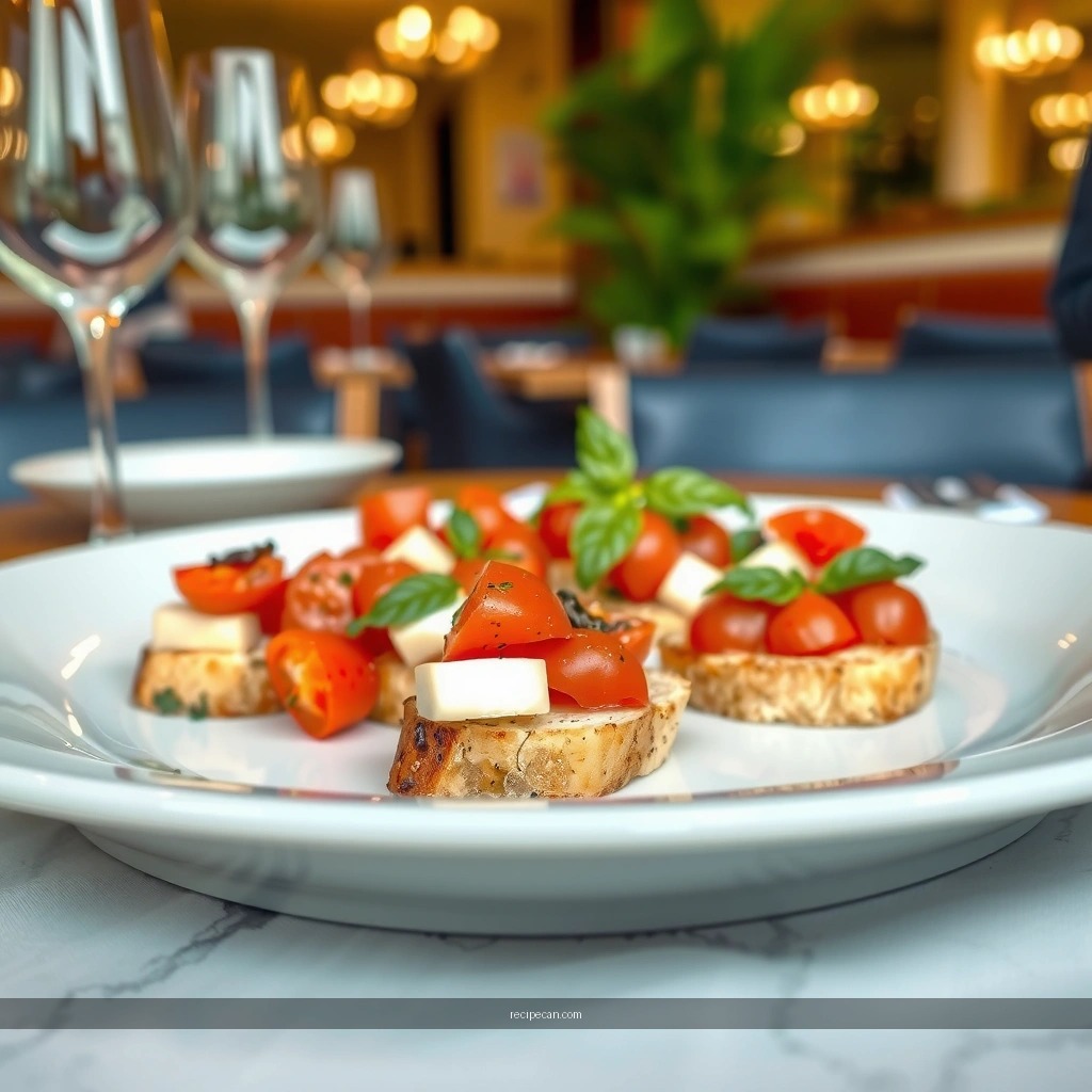 Tomato Bruschetta - italian bruschetta recipes