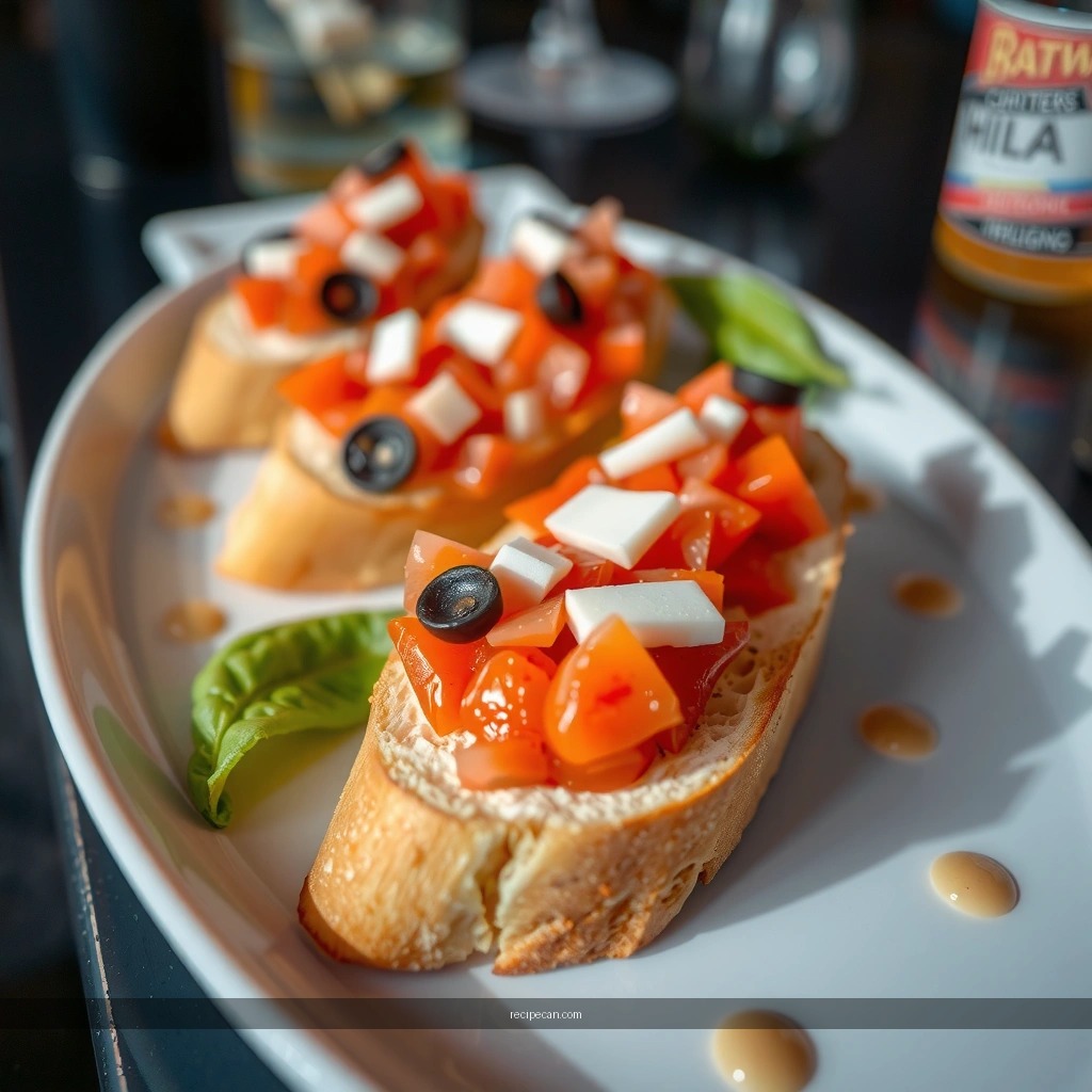 Tomato Bruschetta - bruschetta recipes easy