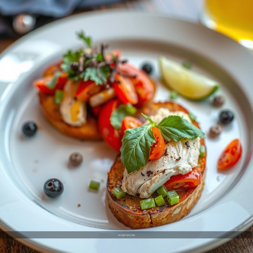 Tomato Bruschetta Mixture - bruschetta recipe with chicken