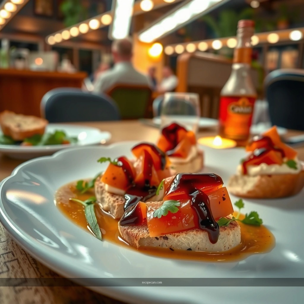 Tomato Bruschetta Topping - recipe for bruschetta with balsamic vinegar