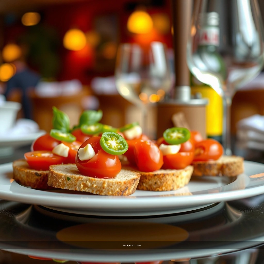 Tomato-Garlic Bruschetta - julie and julia bruschetta recipe