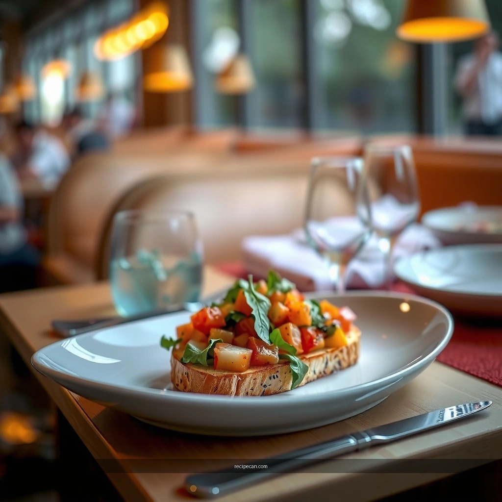 Tomato-Garlic Bruschetta - vegan bruschetta recipe