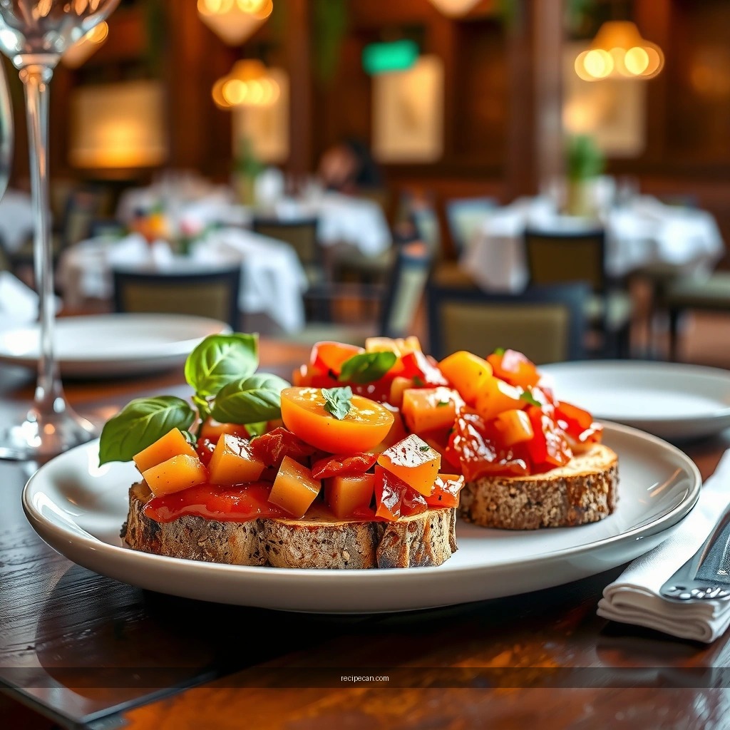 Tomato Topping - good recipe for bruschetta
