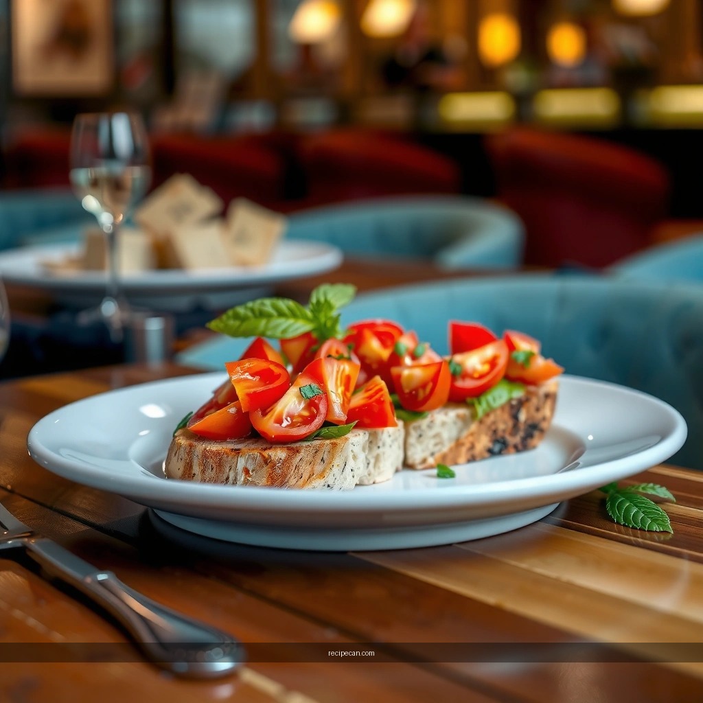 Tomato Topping - recipe bruschetta tomato