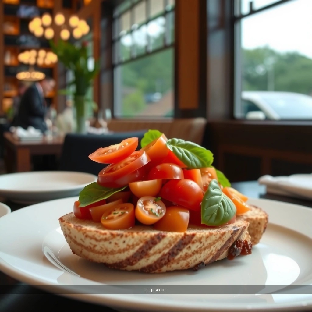 Tomato Topping - tomato bruschetta recipe