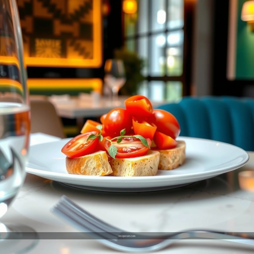 Tomato Topping - italian bruschetta recipe jamie oliver