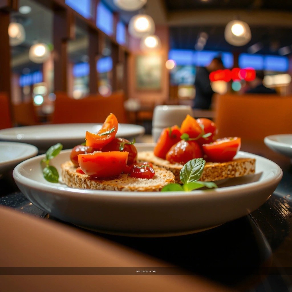 Tomato Topping - vegetarian bruschetta recipe