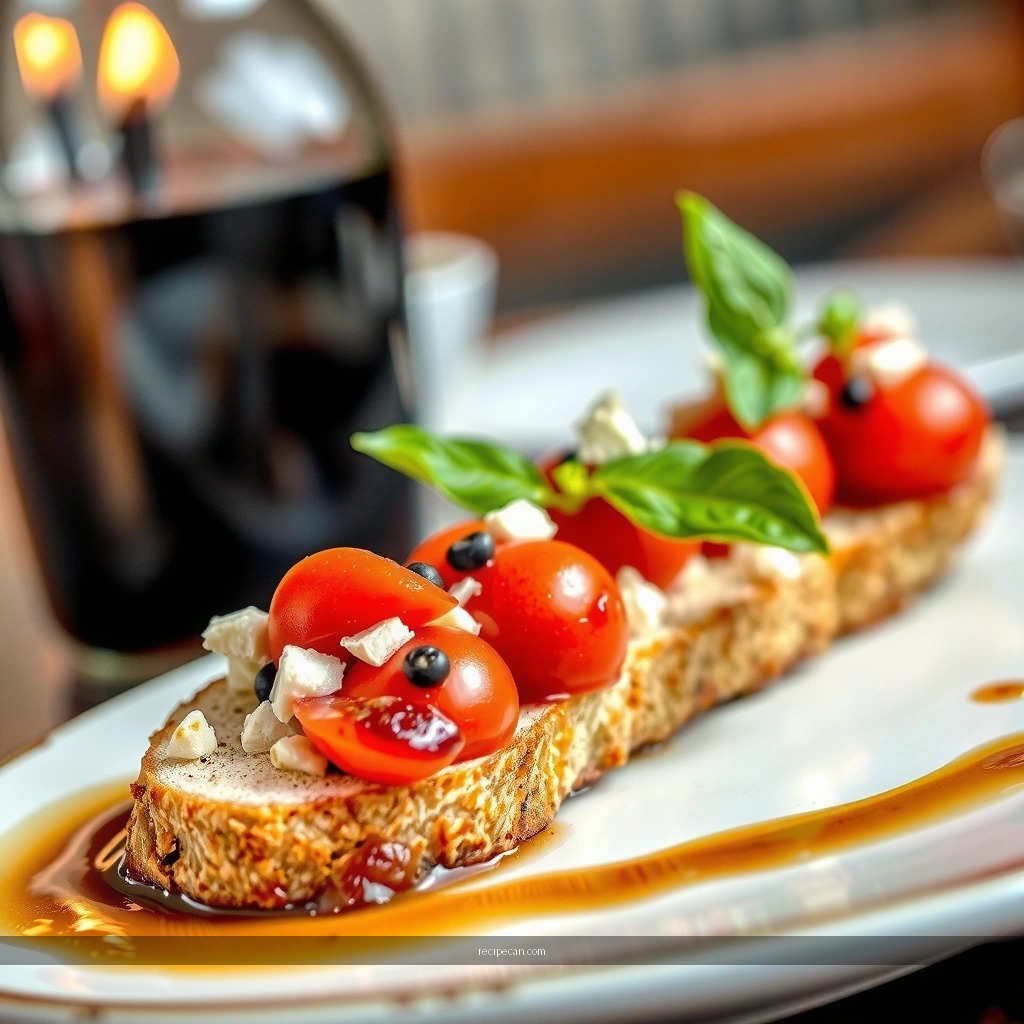 Tomato Topping - bruschetta balsamic recipe