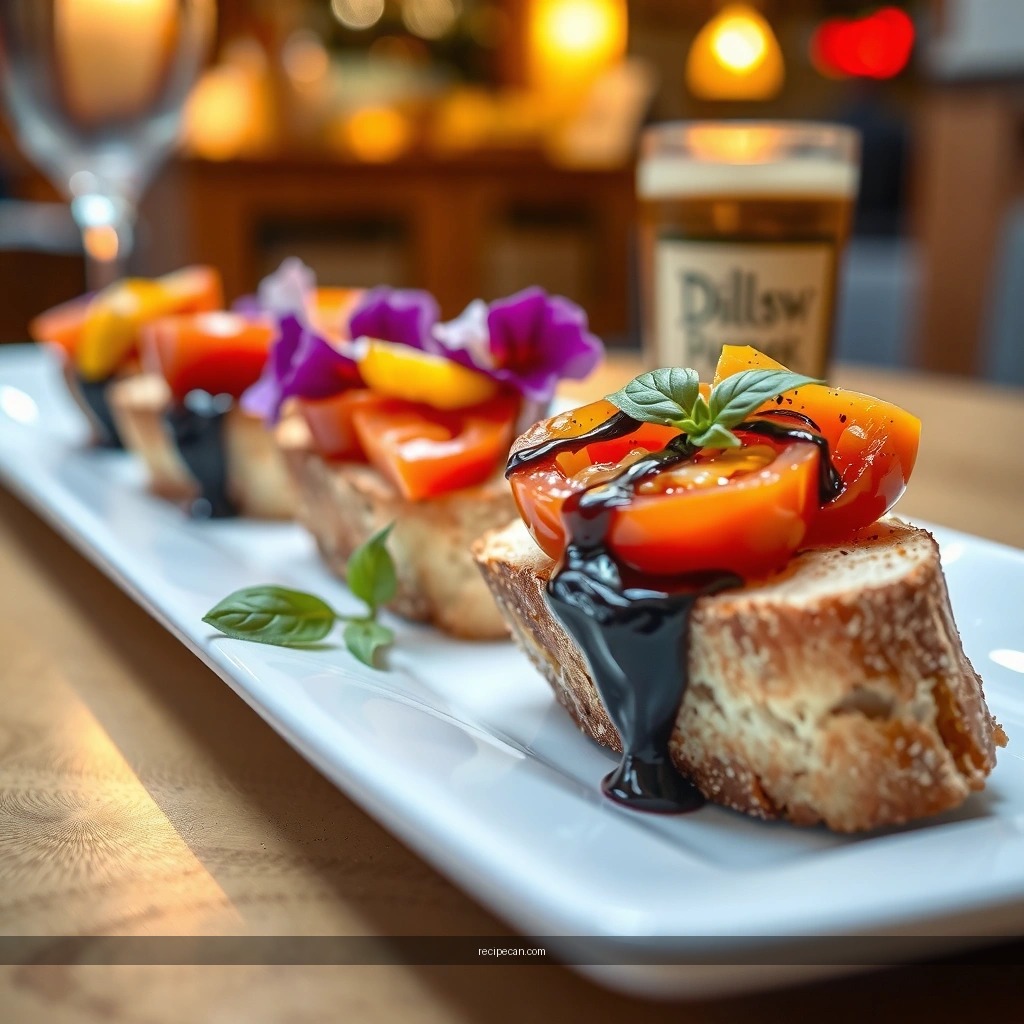 Tomato Topping - bruschetta recipe balsamic vinegar