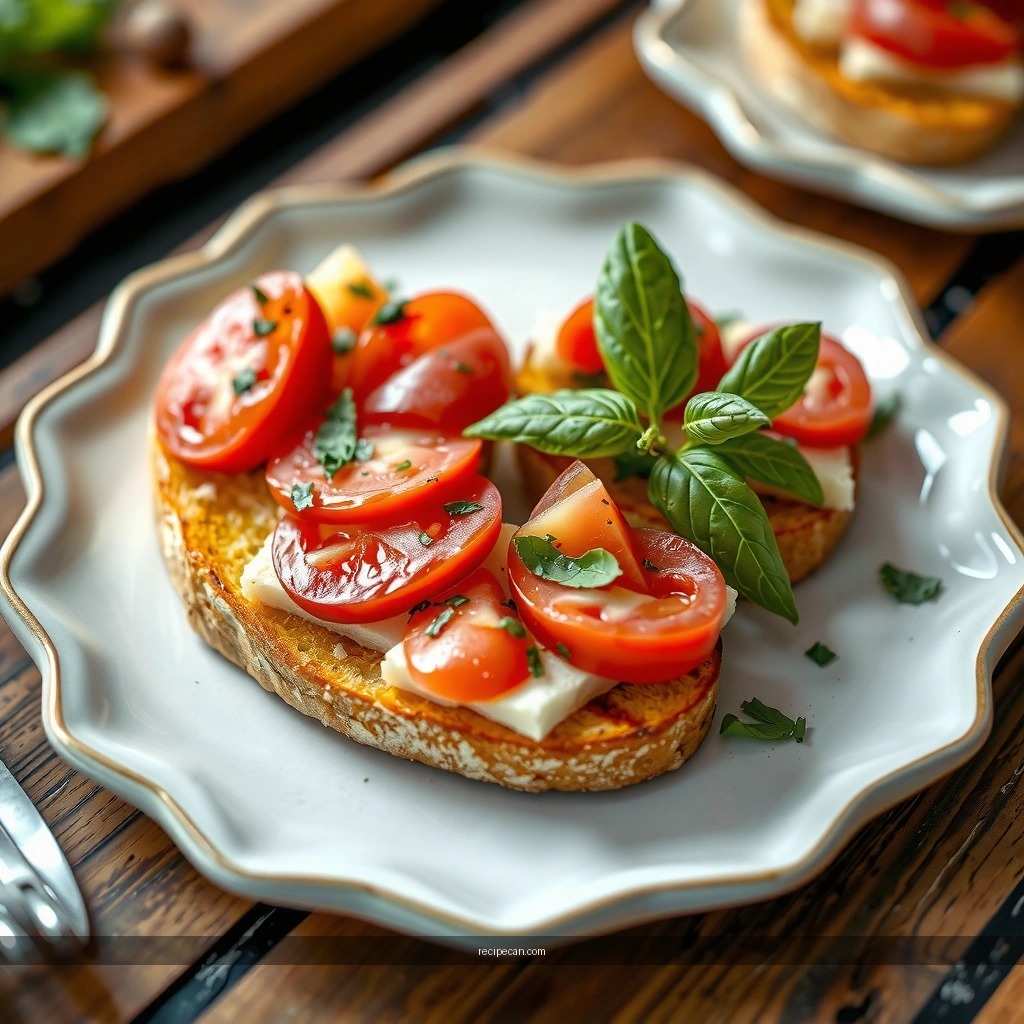 Tomato Topping - italian bruschetta recipe