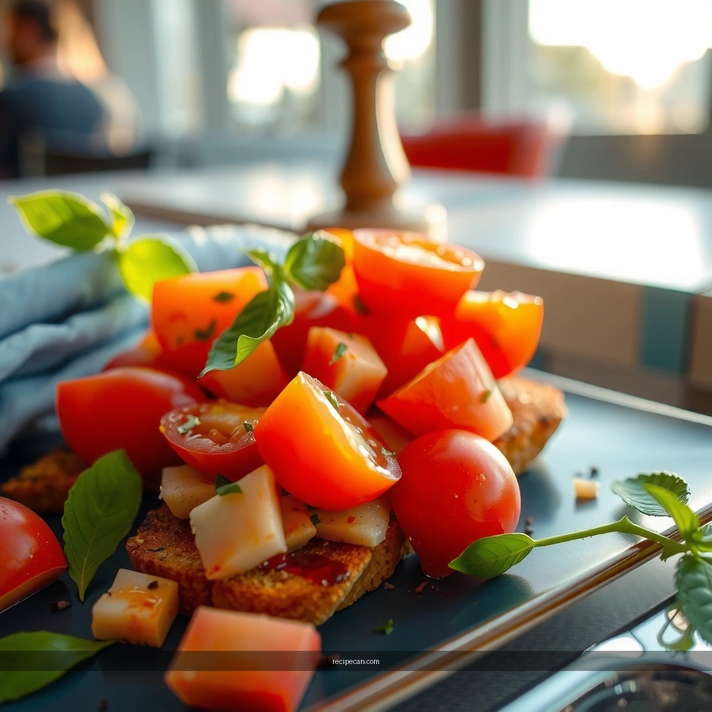 Tomato Topping Tips - bruschetta recipe easy