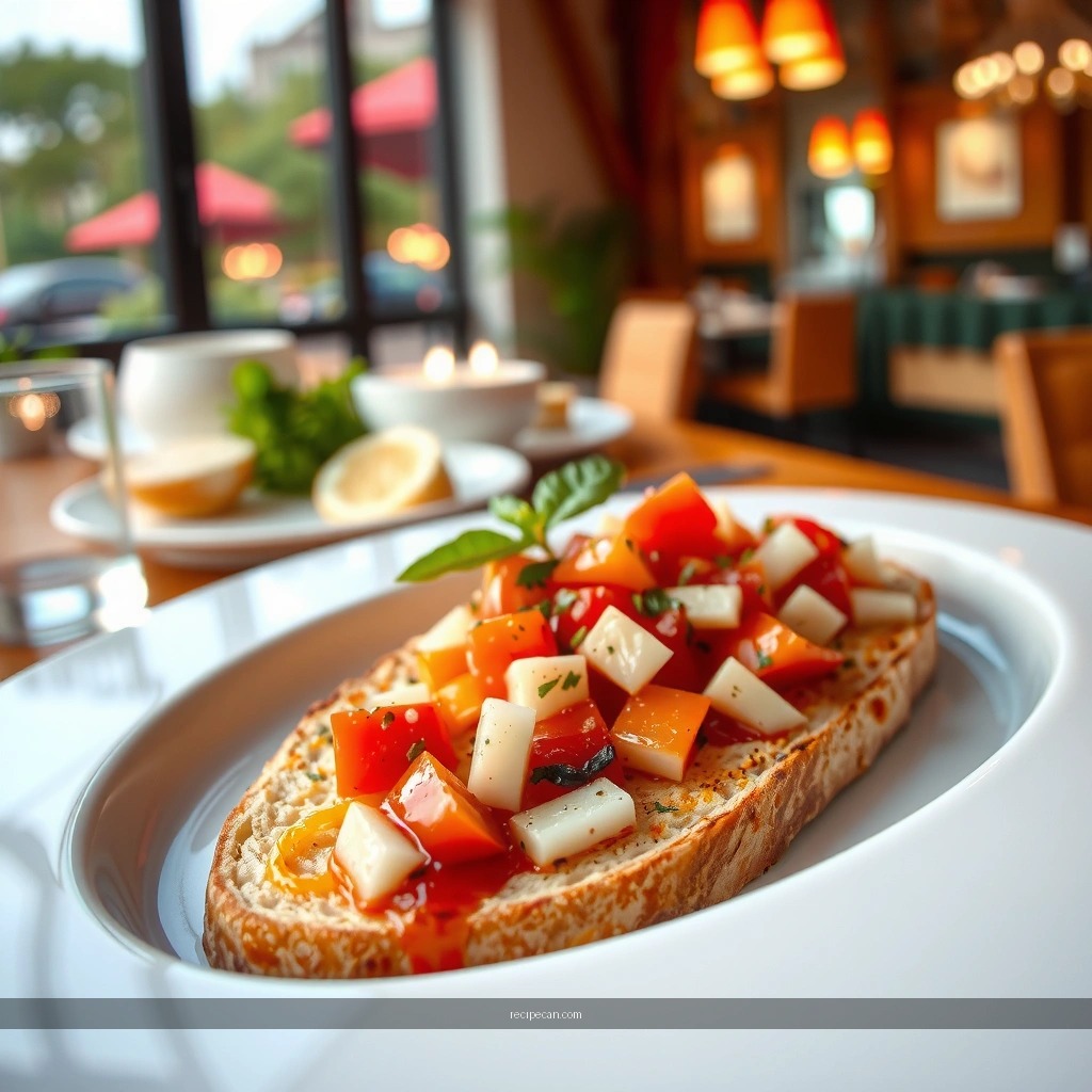 Tomatoes - bruschetta topping recipe
