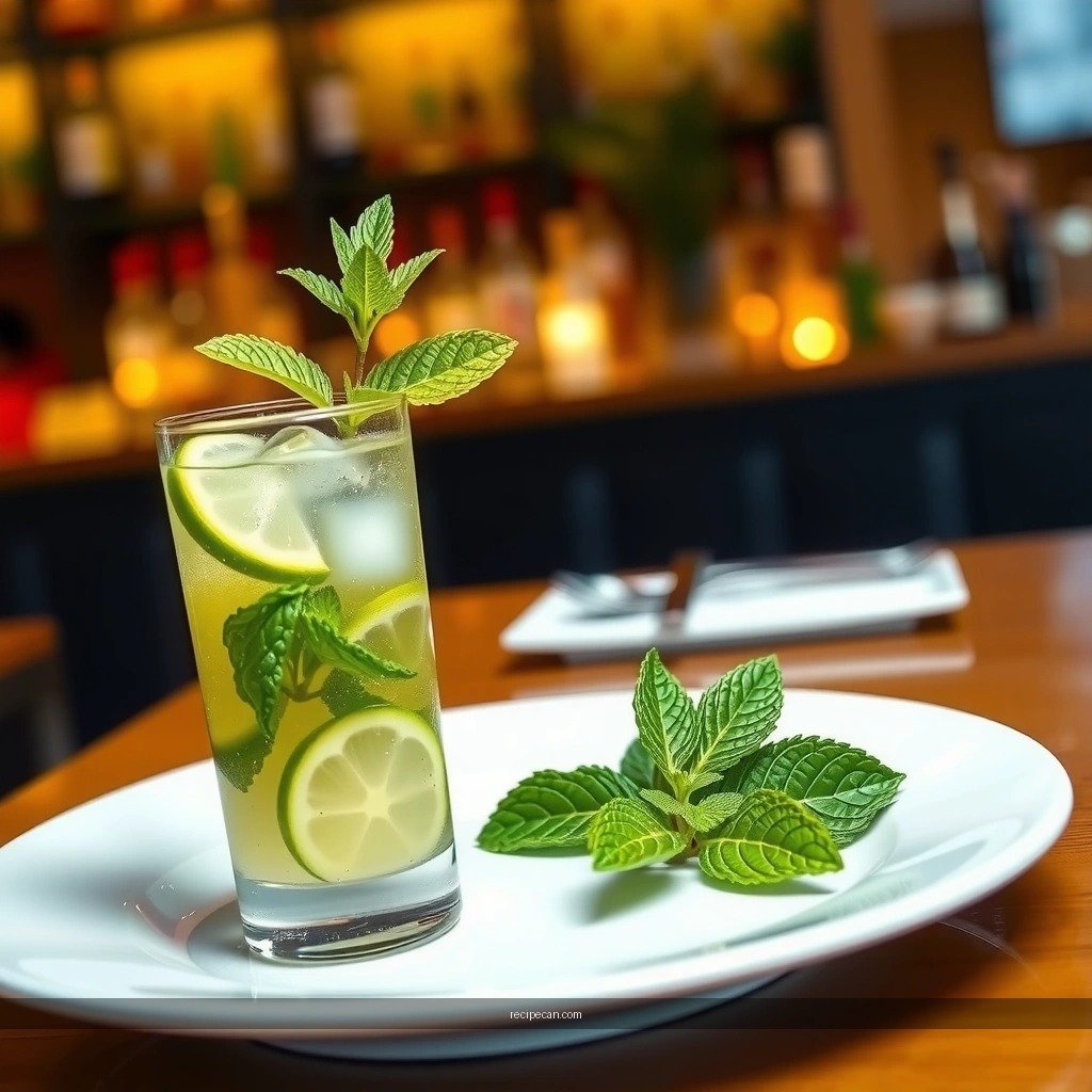 Tools and Glassware - mojito recipe with bacardi rum