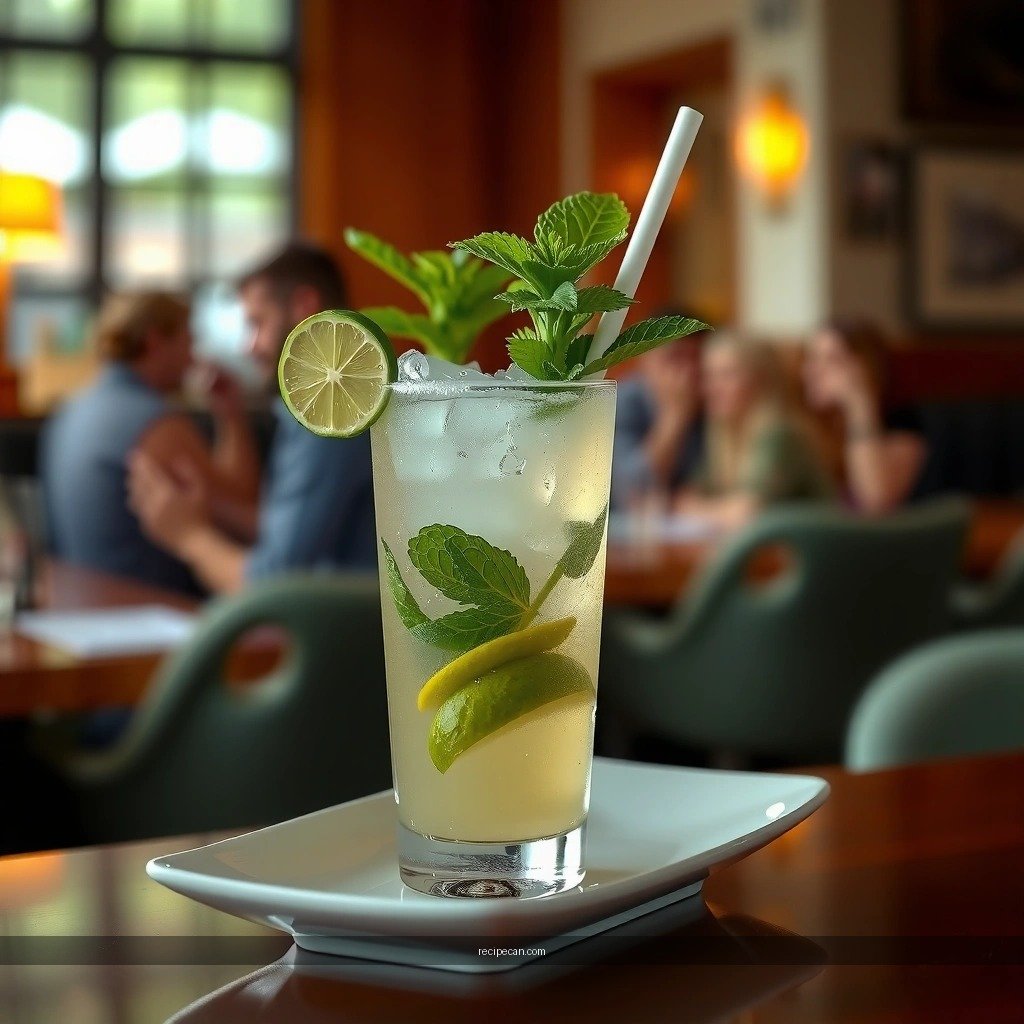 Tools and Glassware - authentic mojito cocktail recipe
